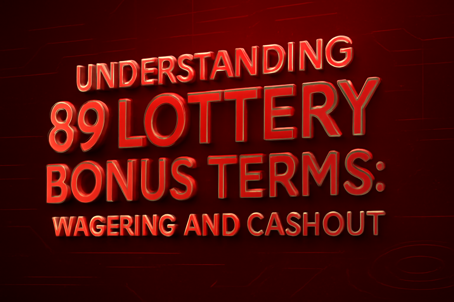 Informative scene depicting the 89 Lottery app download process.