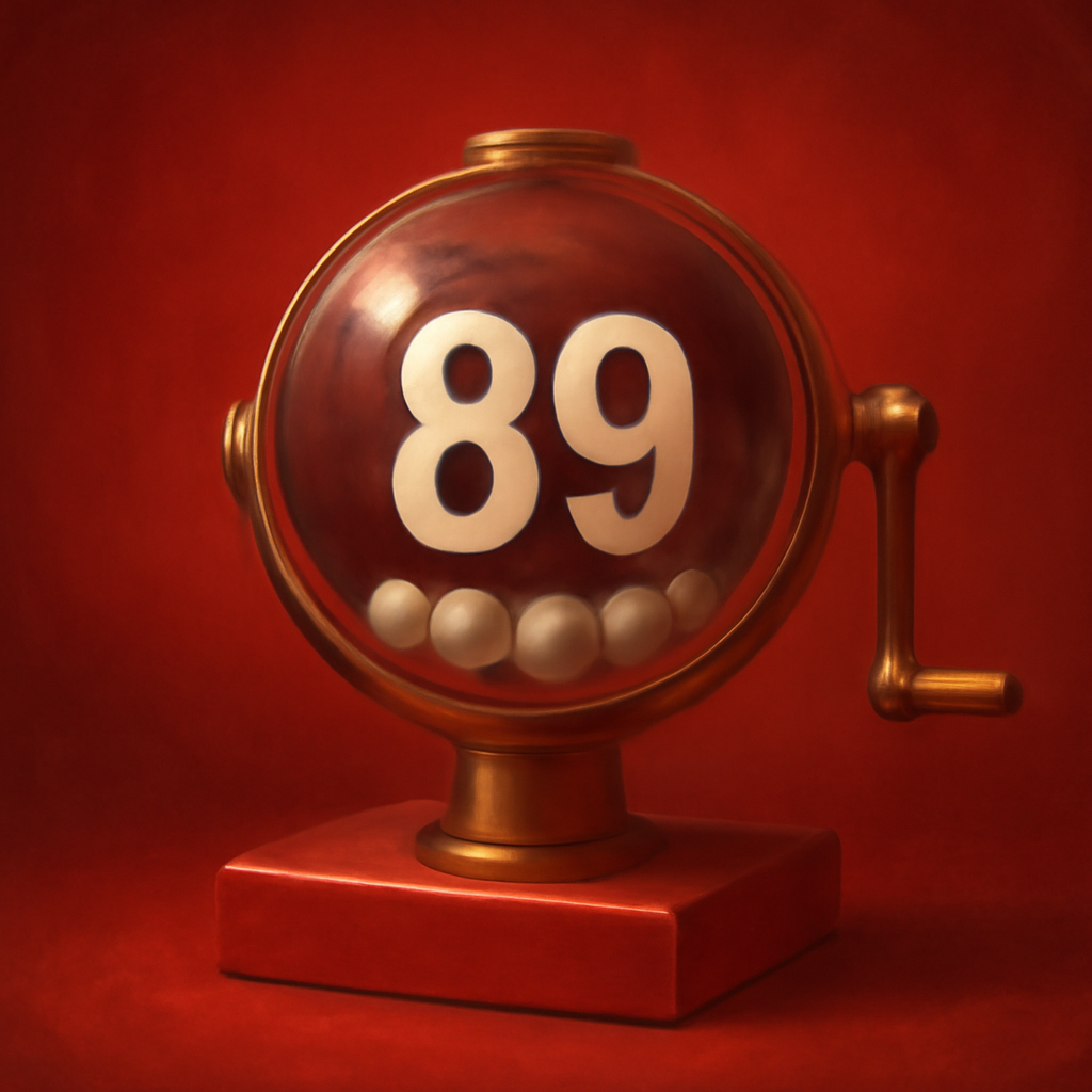 An icon representing account security for 89 Lottery.