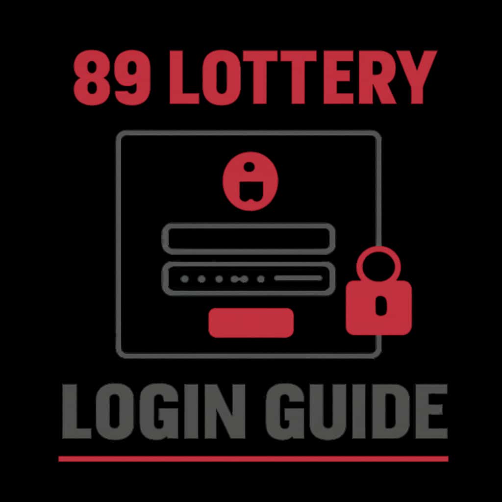An educational illustration related to the 89 Lottery Login process.