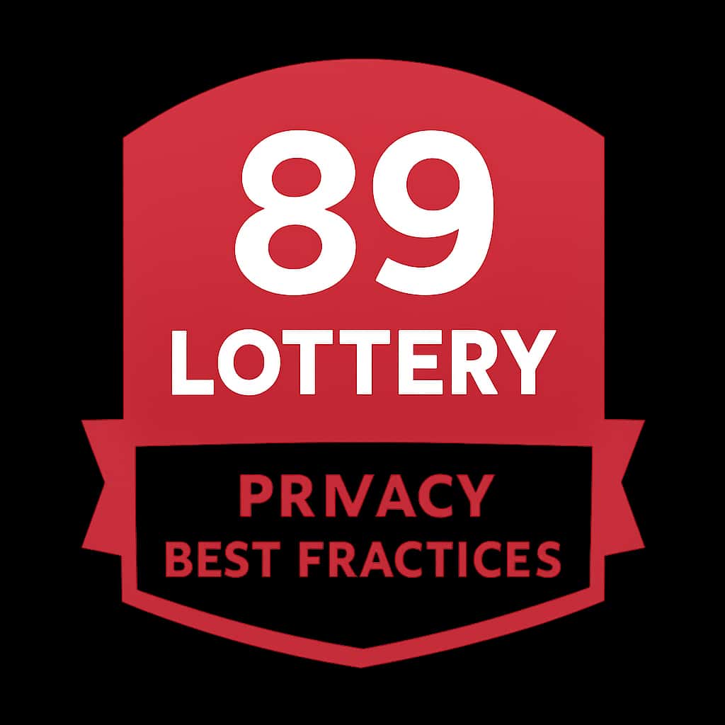 An icon representing the 89 Lottery Privacy Best Practices.