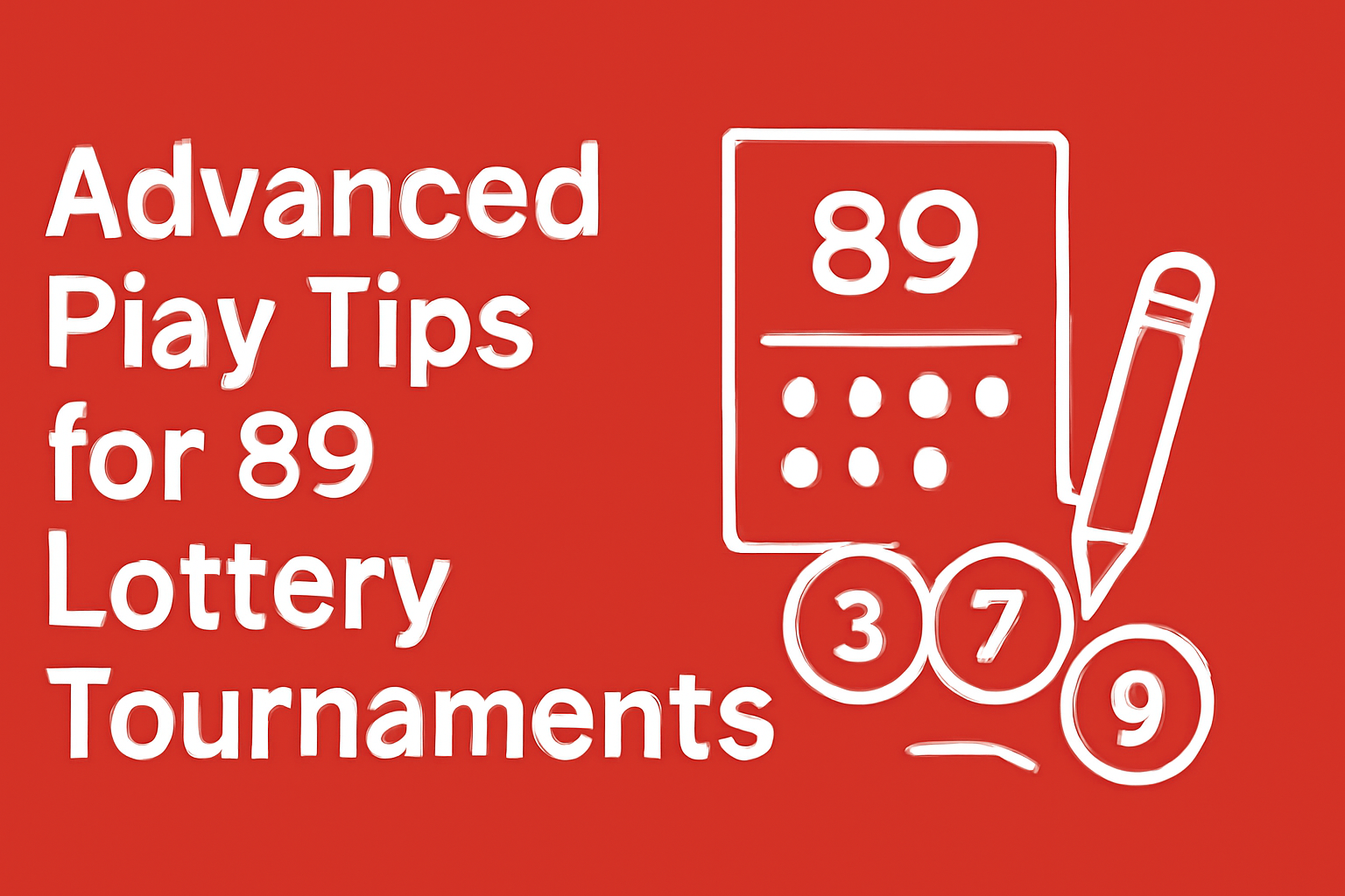 Informative scene depicting the 89 Lottery app download process.