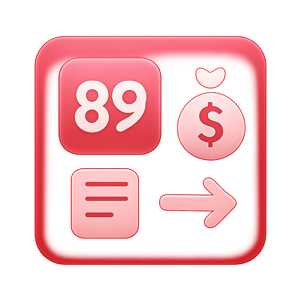 Icon representing the security features of 89 Lottery.