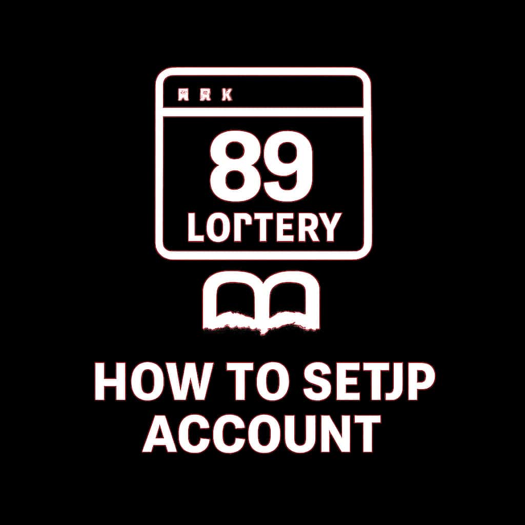 Icon representing assistance for setting up a 89 Lottery account.