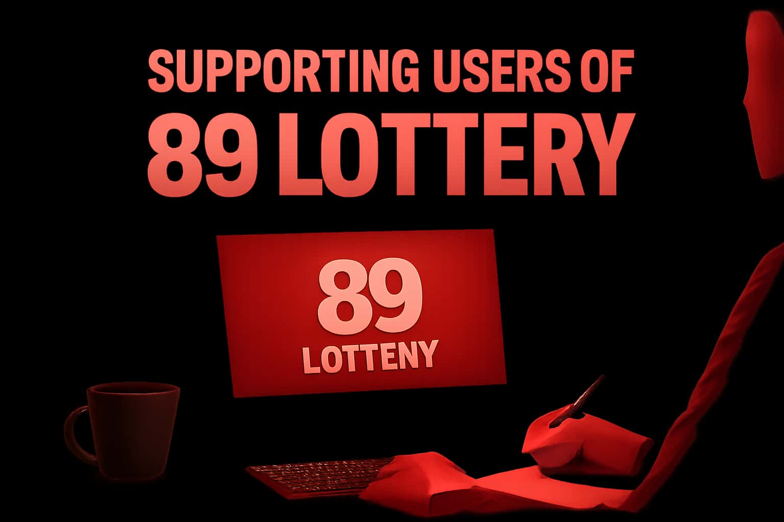 A visual representation of resources and support for users of 89 Lottery.